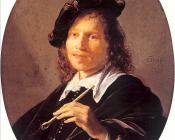 Man with a Pipe - 格里特·道